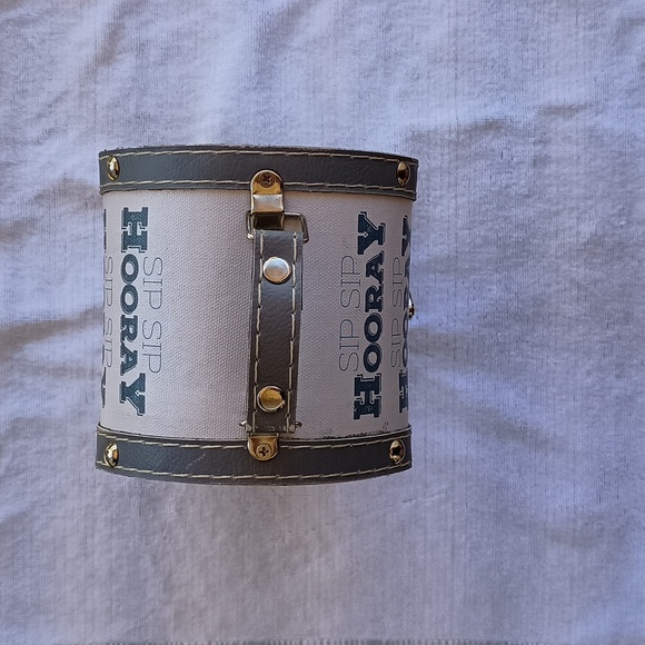 Elements Decorative Canvas Wine Gift Box - Picture 3 of 5